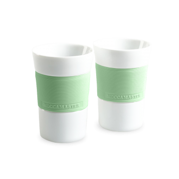 Moccamaster set of two mugs - 200ml - pastel green