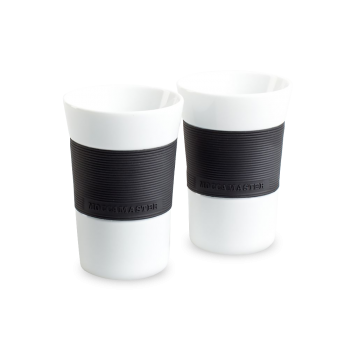 Moccamaster set of two mugs - 200ml - black