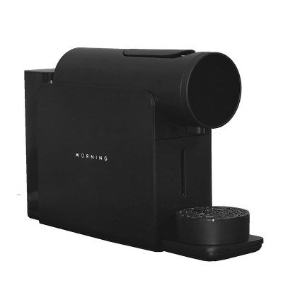 Morning capsule coffee machine - black