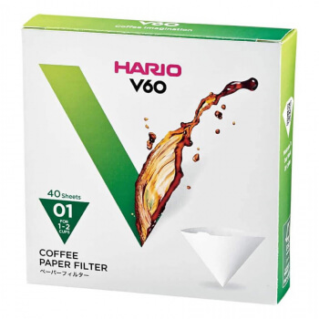 Paper filters for Hario V60-01 - 40 pcs.