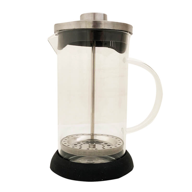 French press 600 ml - stainless steel black