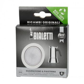 Bialetti seal for moka pot 6 cups - stainless steel