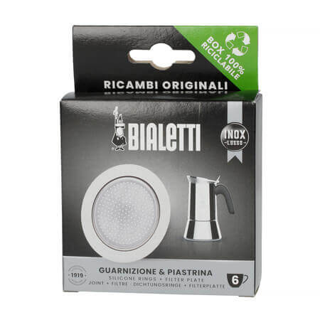 Bialetti seal for moka pot 6 cups - stainless steel