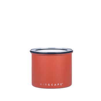 Airscape coffee canister 250 g - Matte Red Rock