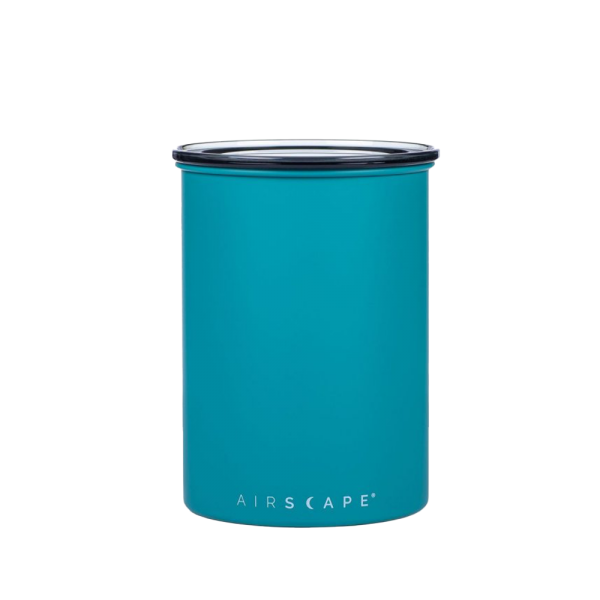Airscape coffee canister 500g - Matte Turquoise