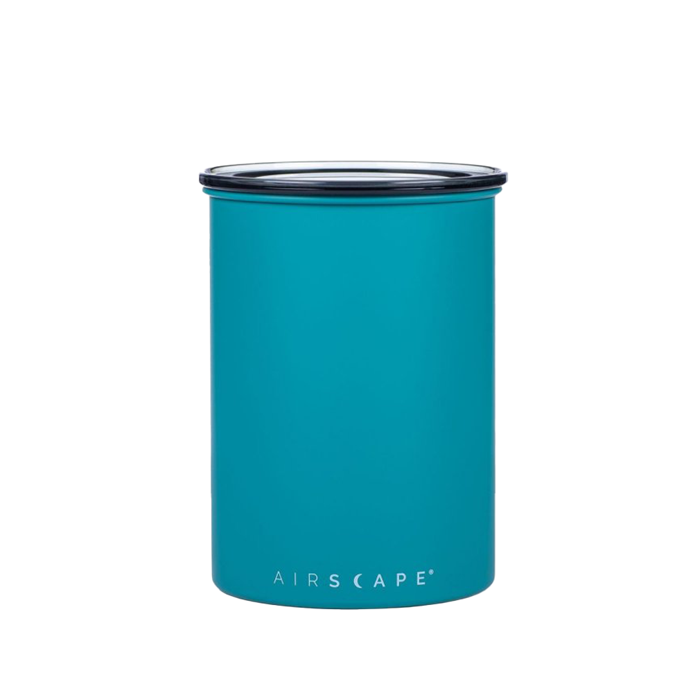 Airscape coffee canister 500g - Matte Turquoise