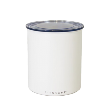 Airscape coffee canister 1000g - Matte White