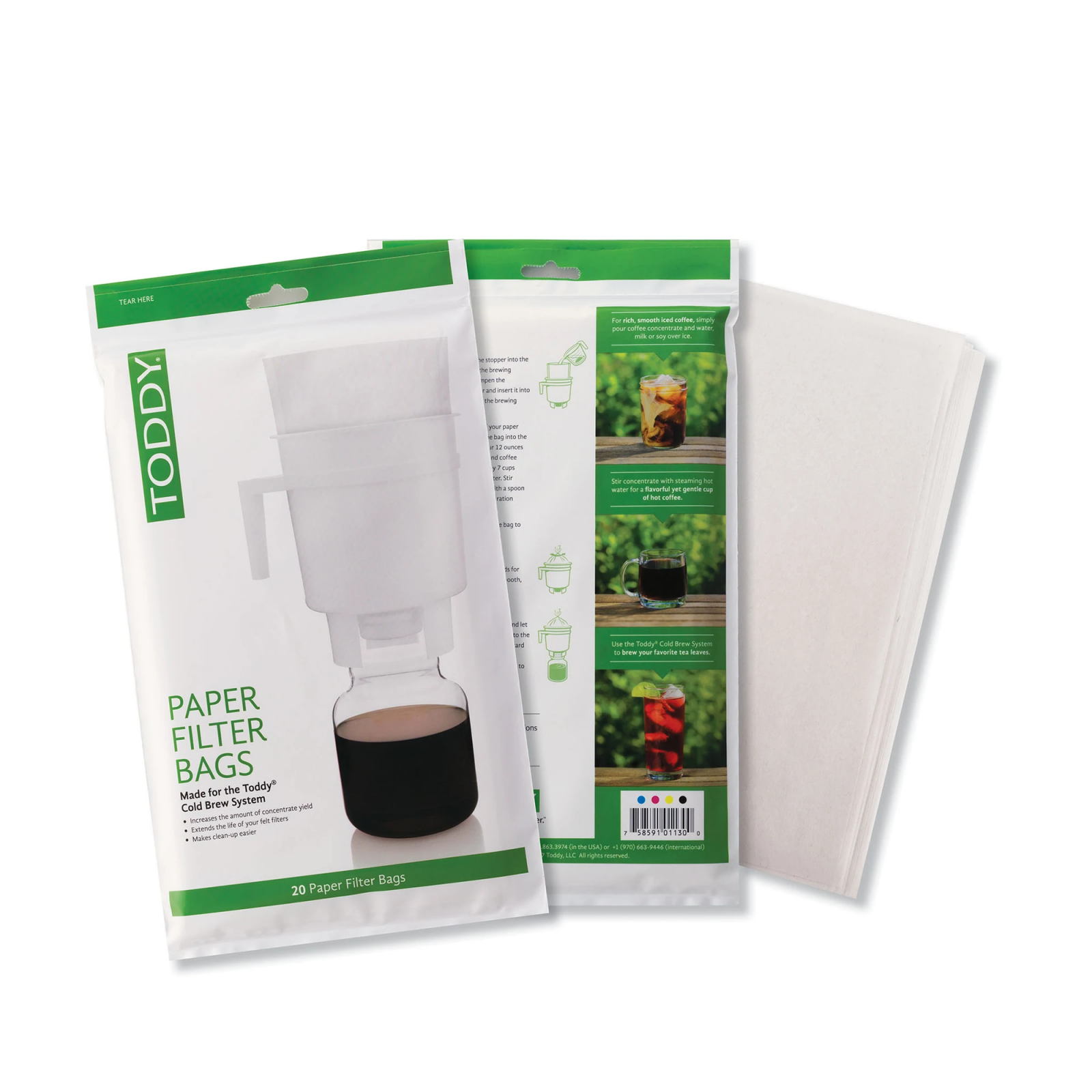 Toddy Home - Paper filters for cold brew - 20 pcs