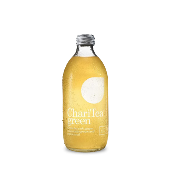 ChariTea green - iced green tea with ginger and honey BIO 330ml