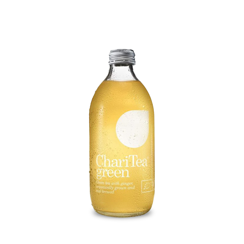 ChariTea green - iced green tea with ginger and honey BIO 330ml
