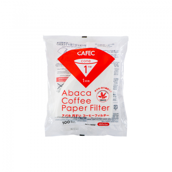 Cafec Abaca Paper filters size 1 - 100 pcs