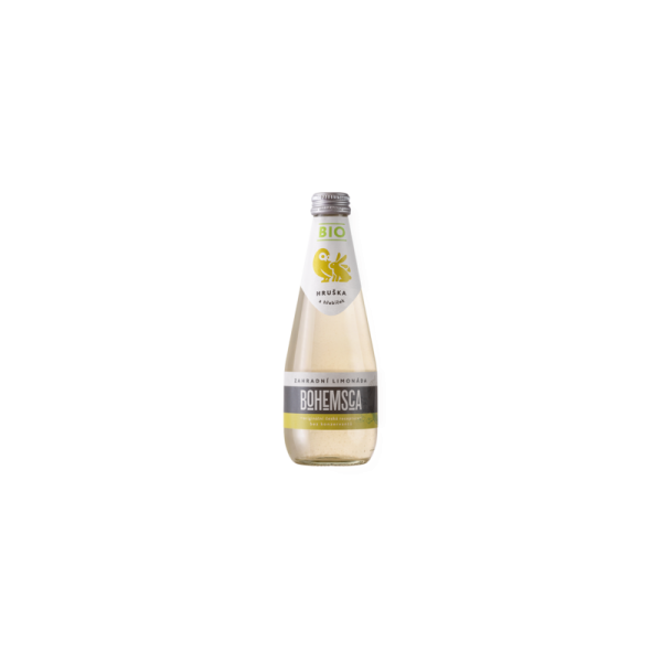 Bohemsca BIO Garden lemonade 330ml - pear and clove