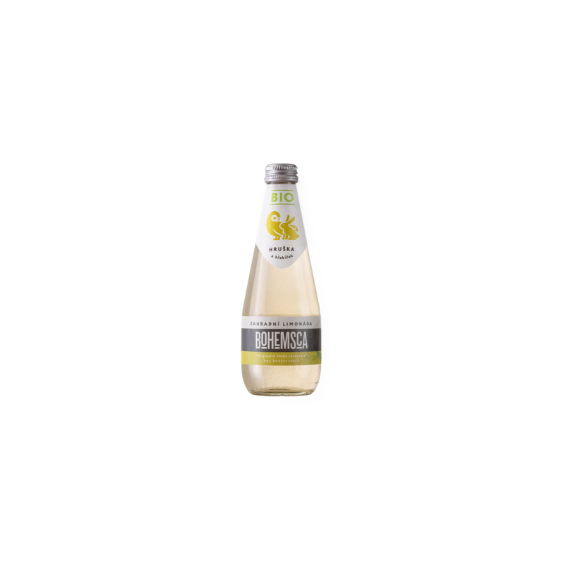 Bohemsca BIO Garden lemonade 330ml - pear and clove