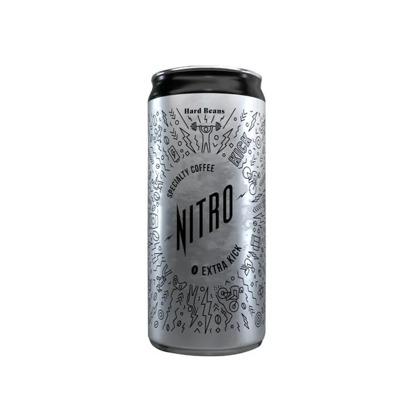 Hard Beans Nitro Cold Brew Extra Kick - 200ml