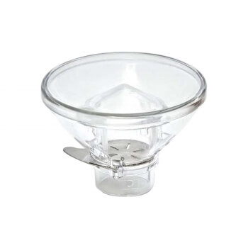 Eureka Mignon Single Dose Transparent Bean Hopper - bean hopper for Eureka grinders - 45g