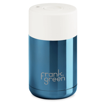 Frank Green Ceramic 295 ml stainless - chrome blue / cloud