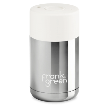 Frank Green Ceramic 295 ml stainless steel - chrome silver / cloud