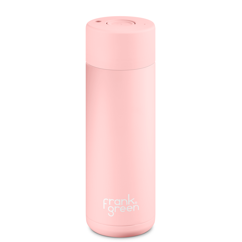 Frank Green Ceramic 595 ml stainless steel bottle - blushed