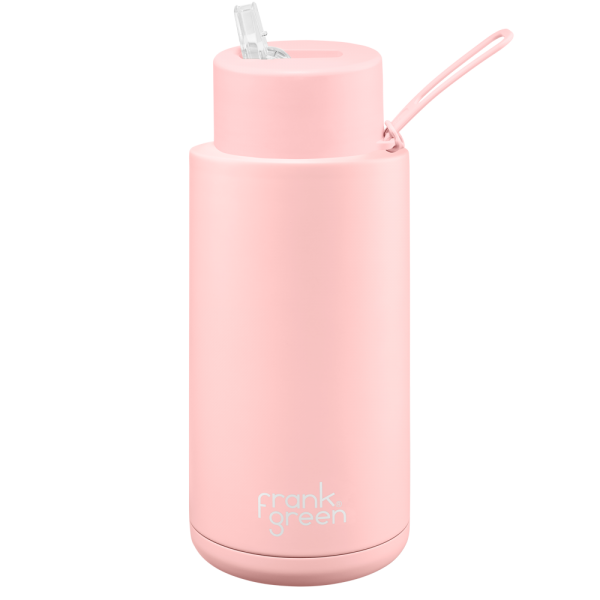 Frank Green Ceramic 1000ml Straw stainless steel - blushed