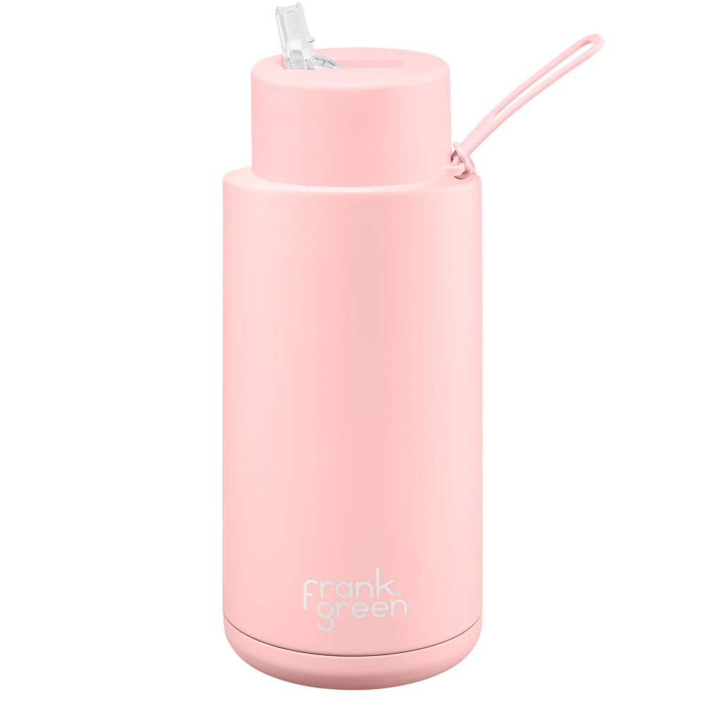 Frank Green Ceramic 1000ml Straw stainless steel - blushed