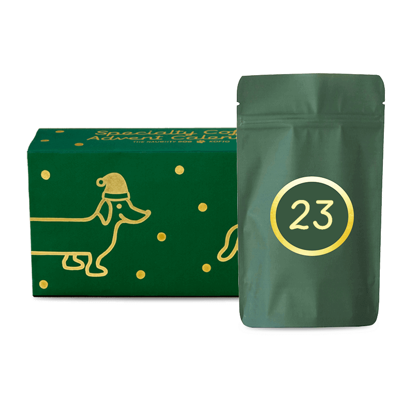 Specialty coffee The naughty dog Colombia LINA CLEMENCIA LONDOÑO - calendar 2022 day 23