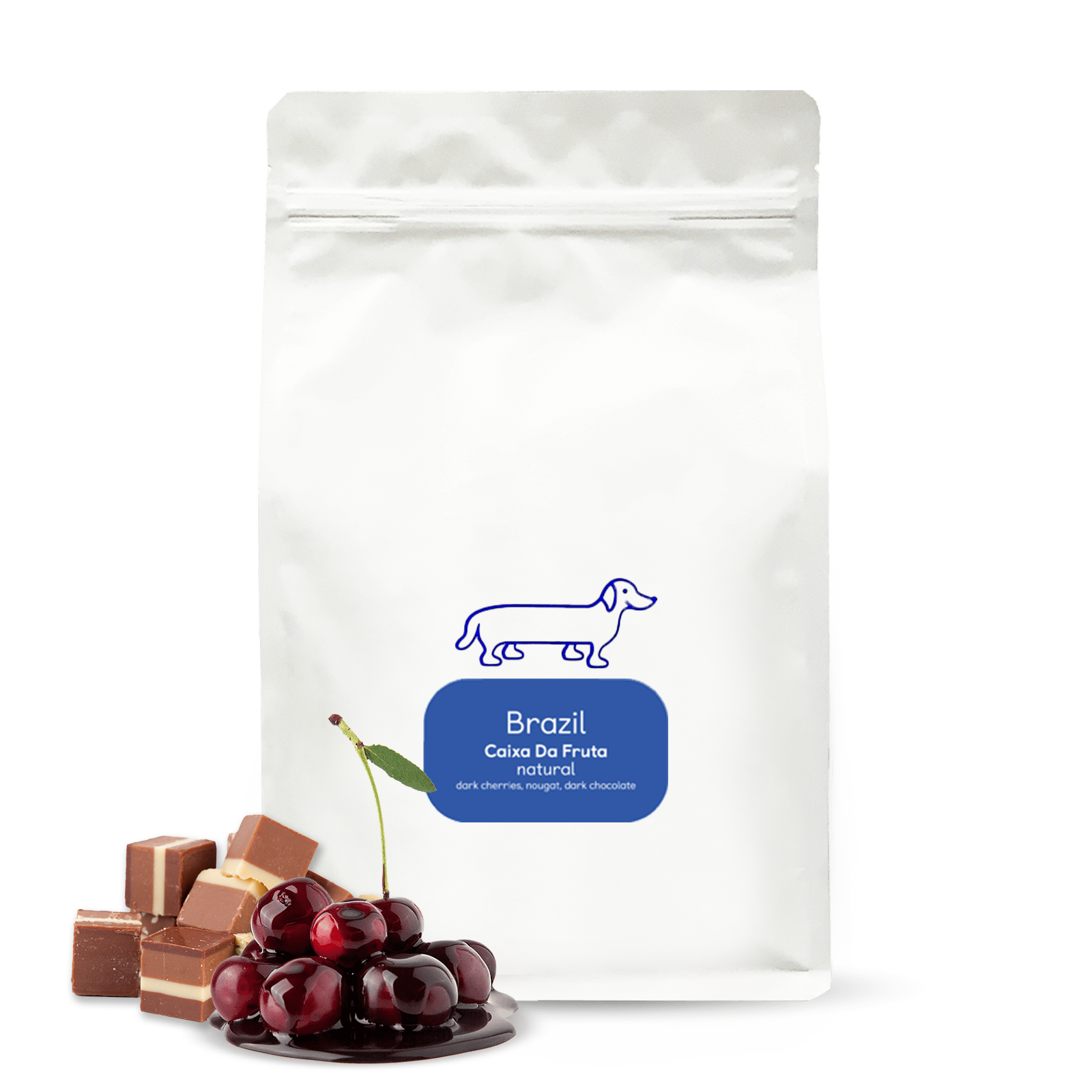 Specialty coffee The naughty dog Brazil CAIXA DA FRUTA - 1000g