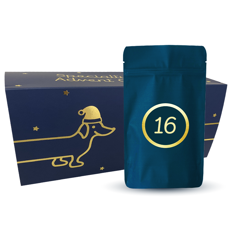 Specialty coffee The naughty dog El Salvador LA REFORMA - calendar 2023 day 16