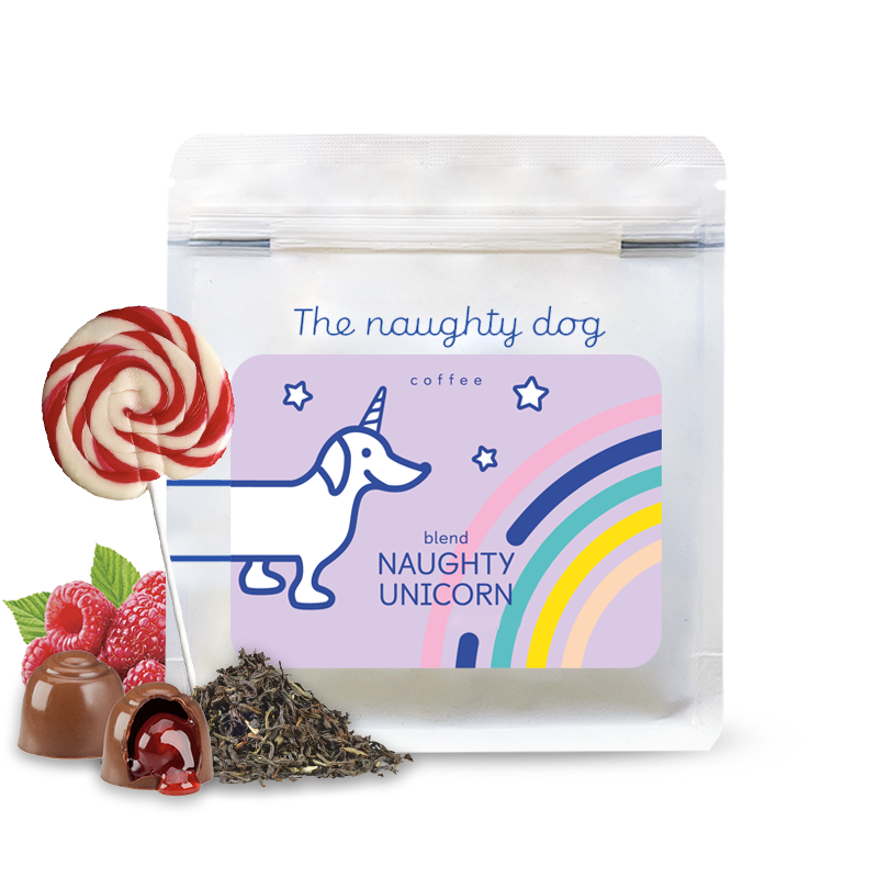 Specialty coffee The naughty dog UNICORN BLEND #8