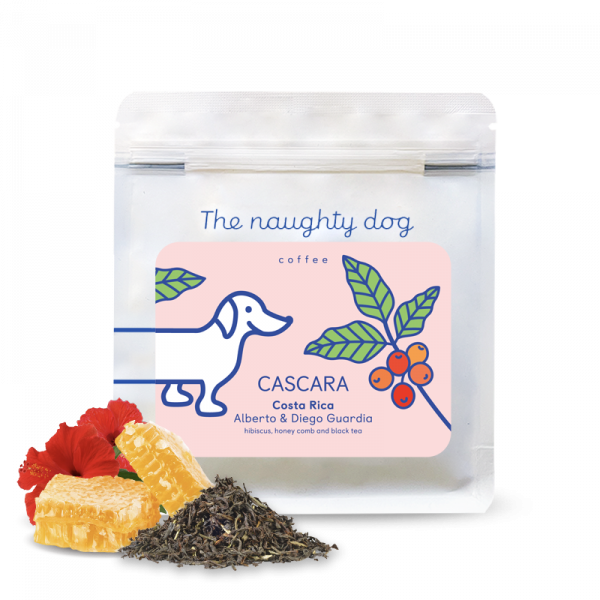 Specialty coffee The naughty dog Costa Rica DIEGO GUARDIA - cascara