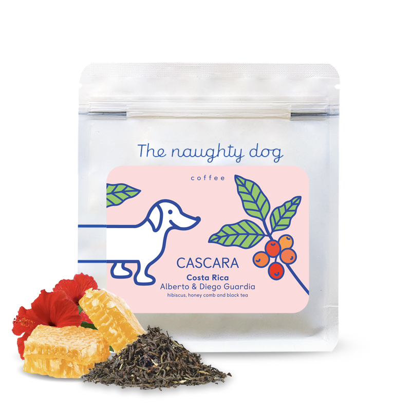 Specialty coffee The naughty dog Costa Rica DIEGO GUARDIA - cascara