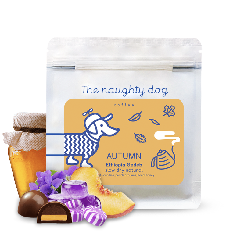 Specialty coffee The naughty dog Ethiopia GEDEB - autumn edition