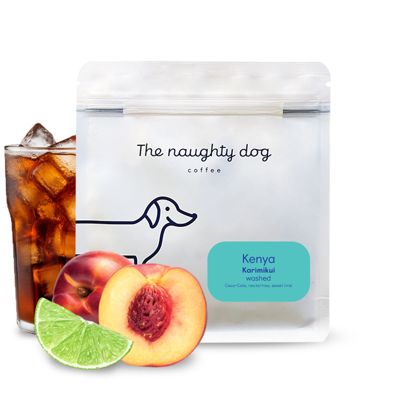 Specialty coffee The naughty dog Kenya KARIMIKUI