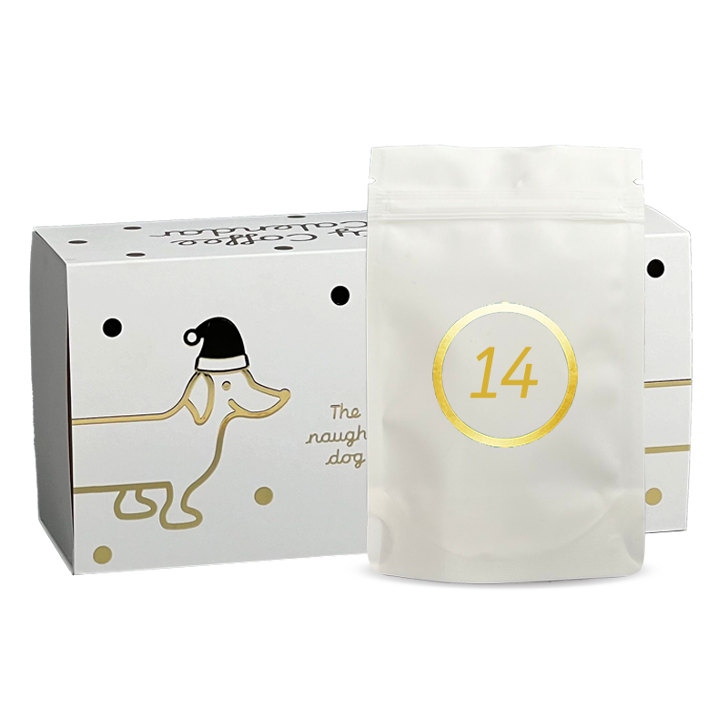 Specialty coffee The naughty dog Colombia Anserma - calendar 2024 day 14