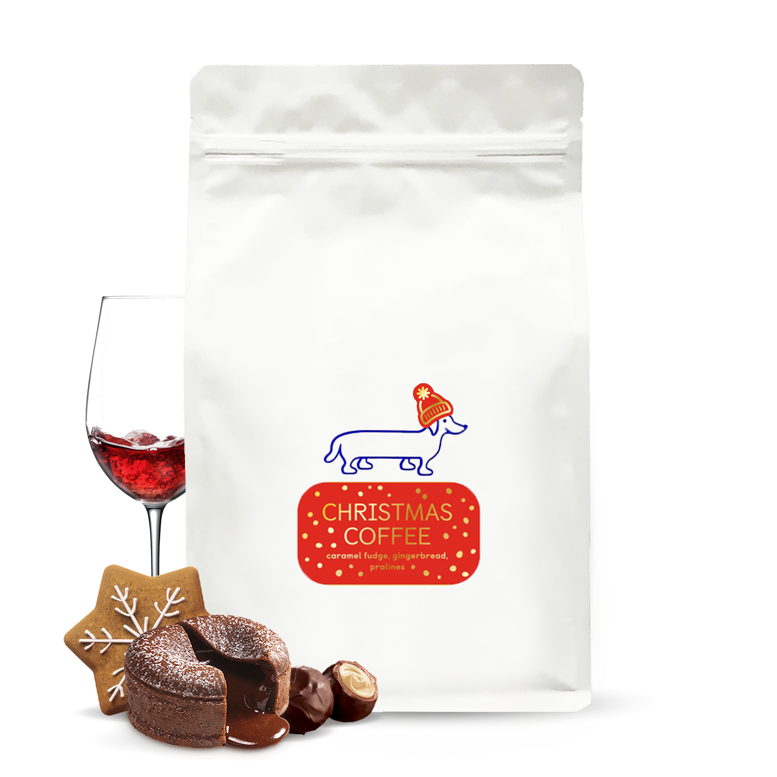 Specialty coffee The naughty dog Christmas EL SILENCIO - 1000 g - Christmas limited edition