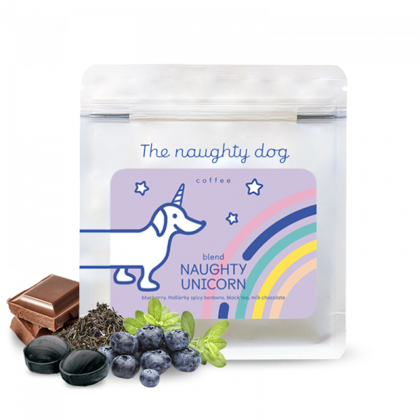 Specialty coffee The naughty dog UNICORN FILTER Blend - HAŠLERKOVý