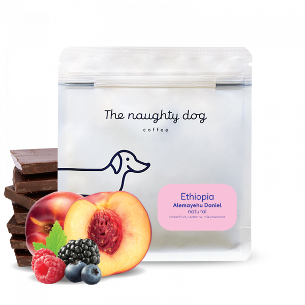 Specialty coffee The naughty dog Ethiopia ALEMAYEHU DANIEL