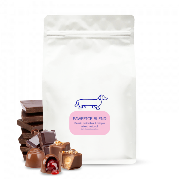 Specialty coffee The naughty dog PAWFFICE BLEND - 1000 g