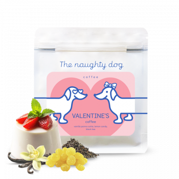 VALENTINE'S COFFEE - special Valentine's edition - The naughty dog