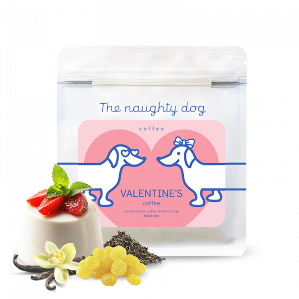 Specialty coffee The naughty dog VALENTINE'S COFFEE - special Valentine's edition