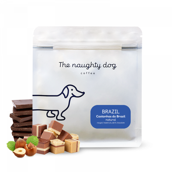 Specialty coffee The naughty dog Brazil CASTANHAS DO BRAZIL