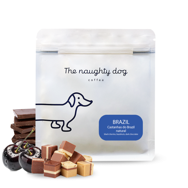 Specialty coffee The naughty dog Brazil CASTANHAS DO BRAZIL