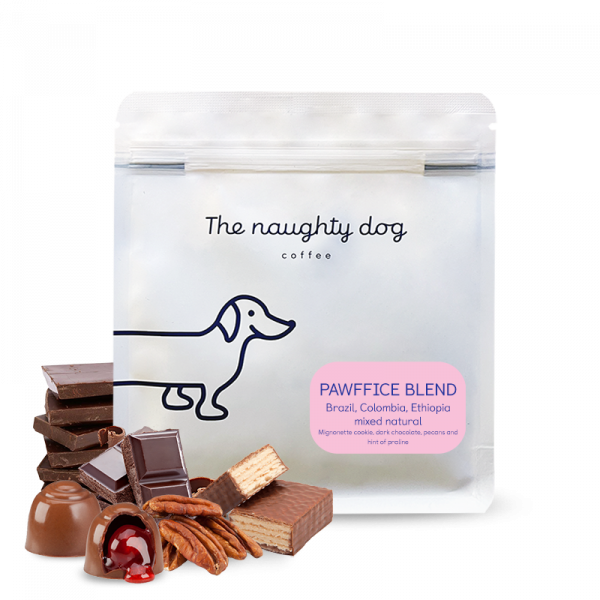 Specialty coffee The naughty dog PAWFFICE ESPRESSO BLEND #2