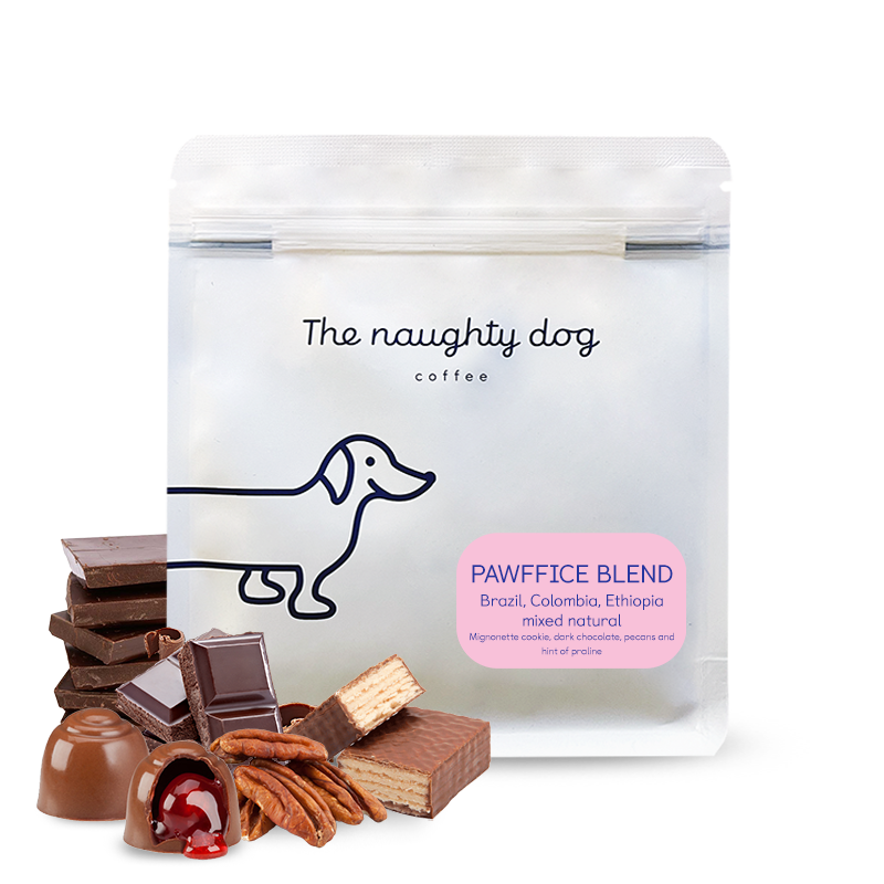 Specialty coffee The naughty dog PAWFFICE ESPRESSO BLEND #2