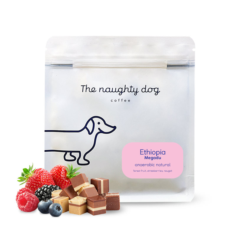 Specialty coffee The naughty dog Ethiopia MEGADU