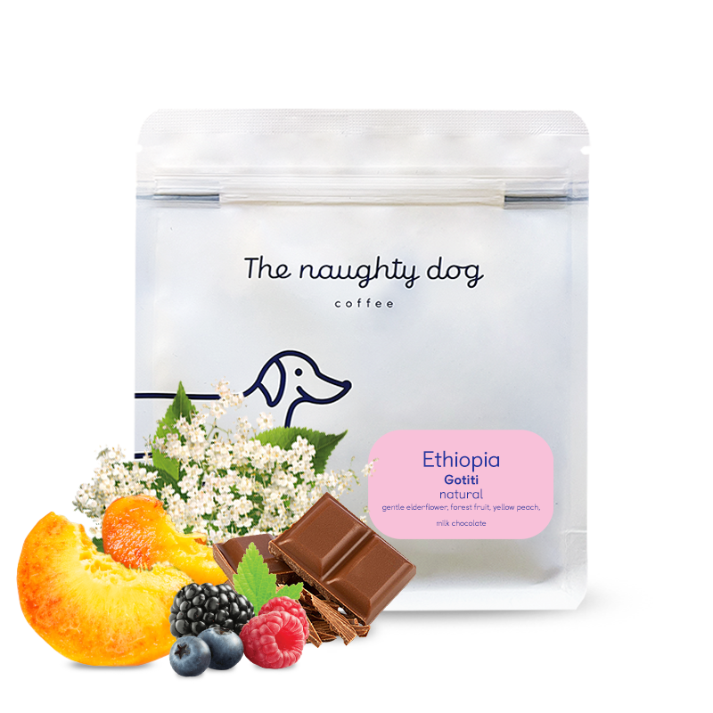 Specialty coffee The naughty dog Ethiopia GOTITI
