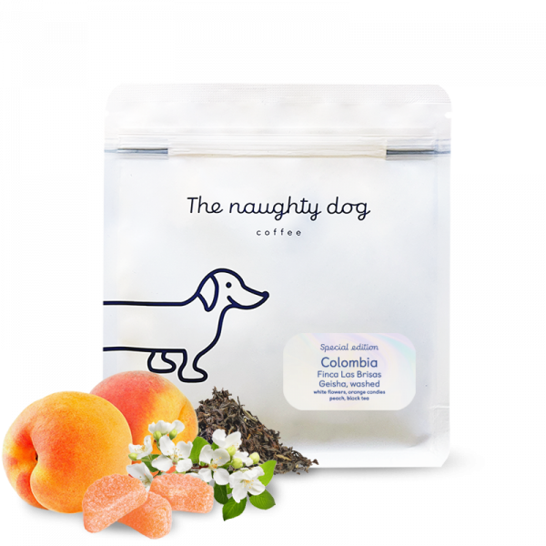 Specialty coffee The naughty dog Colombia LAS BRISAS - Special Edition