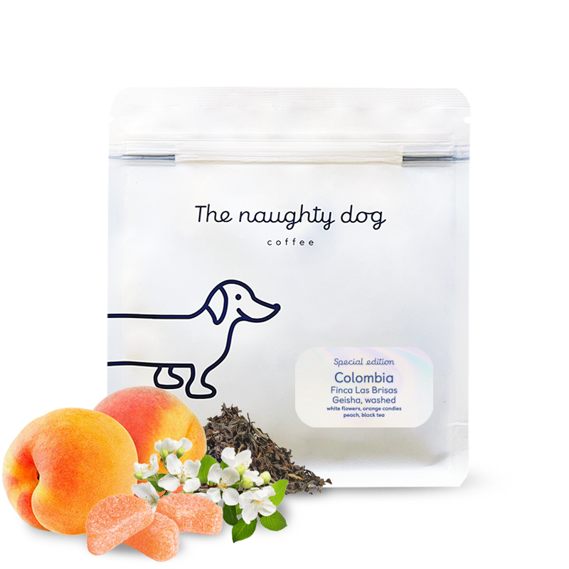 Specialty coffee The naughty dog Colombia LAS BRISAS - Special Edition