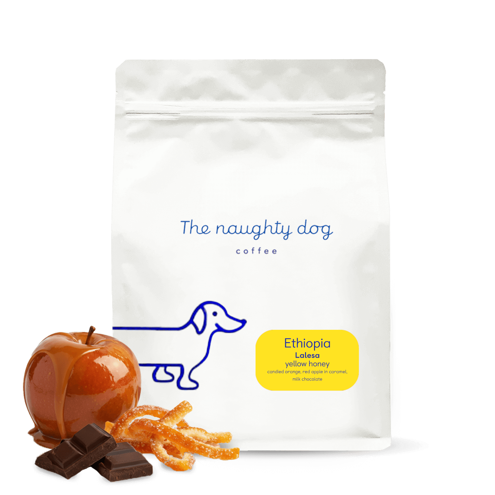 Specialty coffee The naughty dog Ethiopia LALESA - 1000g