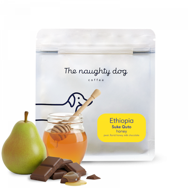 Specialty coffee The naughty dog Ethiopia SUKE QUTO HONEY - new harvest