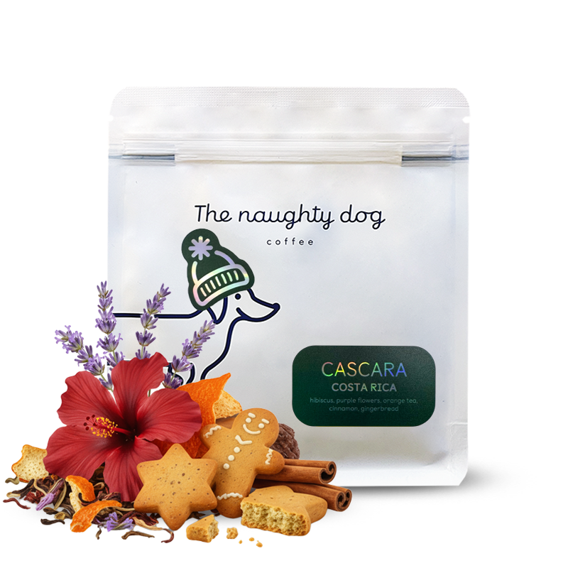 Specialty coffee The naughty dog Costa Rica CHRISTMAS CASCARA